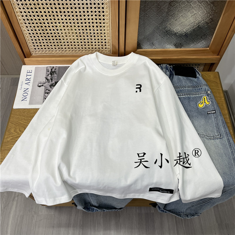 吴小越w2061男童春装圆领套头棉t恤长袖中大童儿童打底衫春季,童装/婴儿装/亲子装,T恤,淘宝优惠券,粉丝福利购,淘宝优惠卷