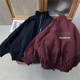 吴小越w2001男童外套中大童春款新款洋气儿童韩系外套春秋帅气