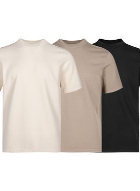 OD/DARKNESS 2026夏 美利奴澳洲羊毛圆领老钱极简纯色修身短袖T恤