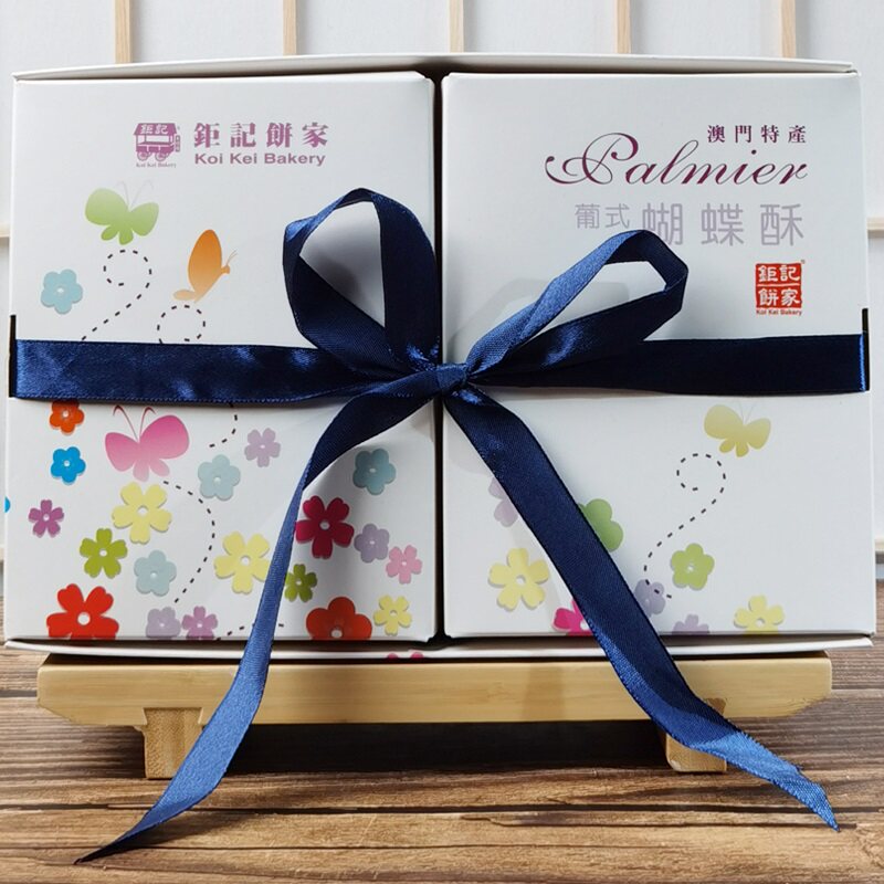 澳门钜记饼家 蝴蝶酥礼盒 澳门手信特产代购精美送礼进口零食顺丰