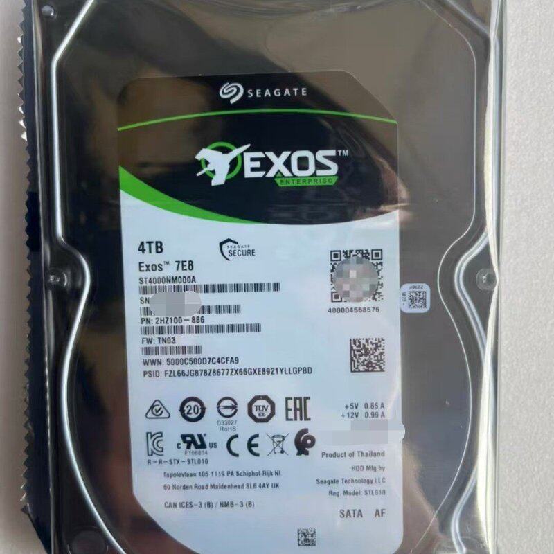 价出全新原装正品0通电希捷银河4T企业级硬盘，ST4000--议价商品
