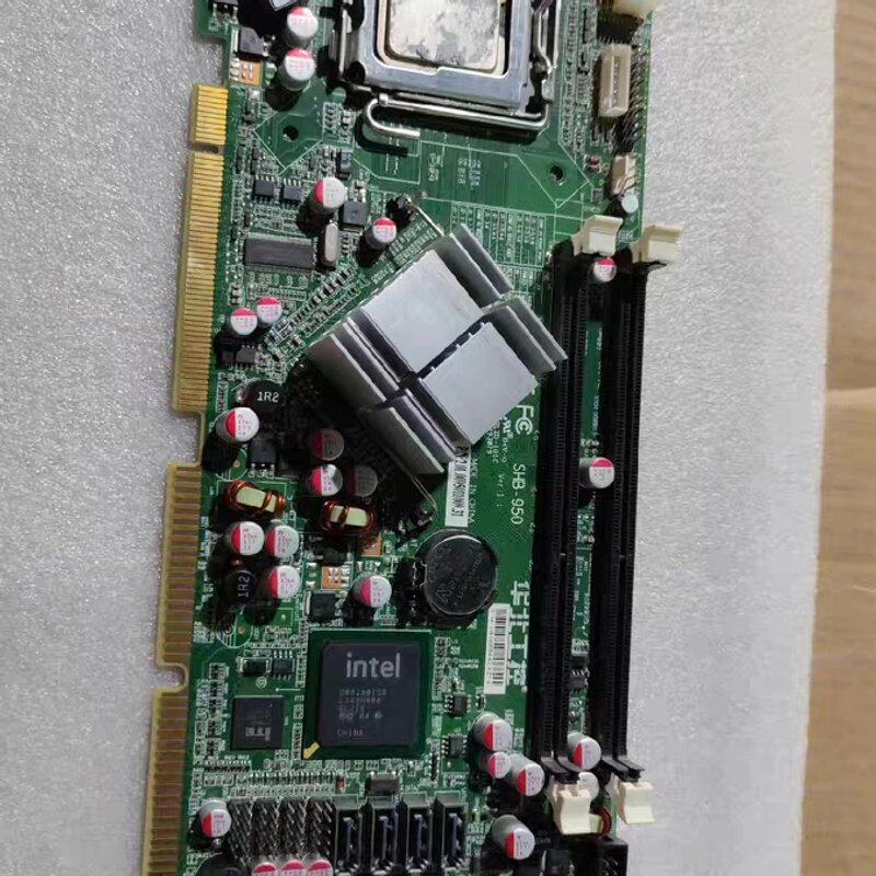 华北工控SHB-950全长卡 工业主板 带内存CPU 测试好--议价商品