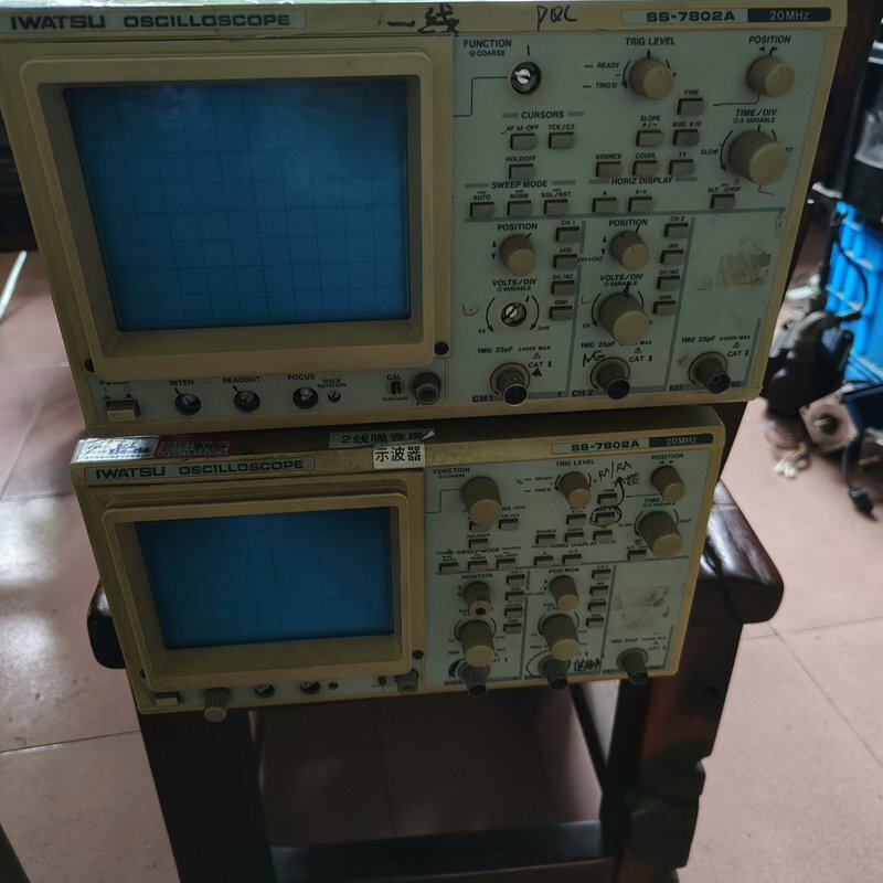 IWATSU岩崎SS-7802A示波器，20MHz，进口经典--议价商品
