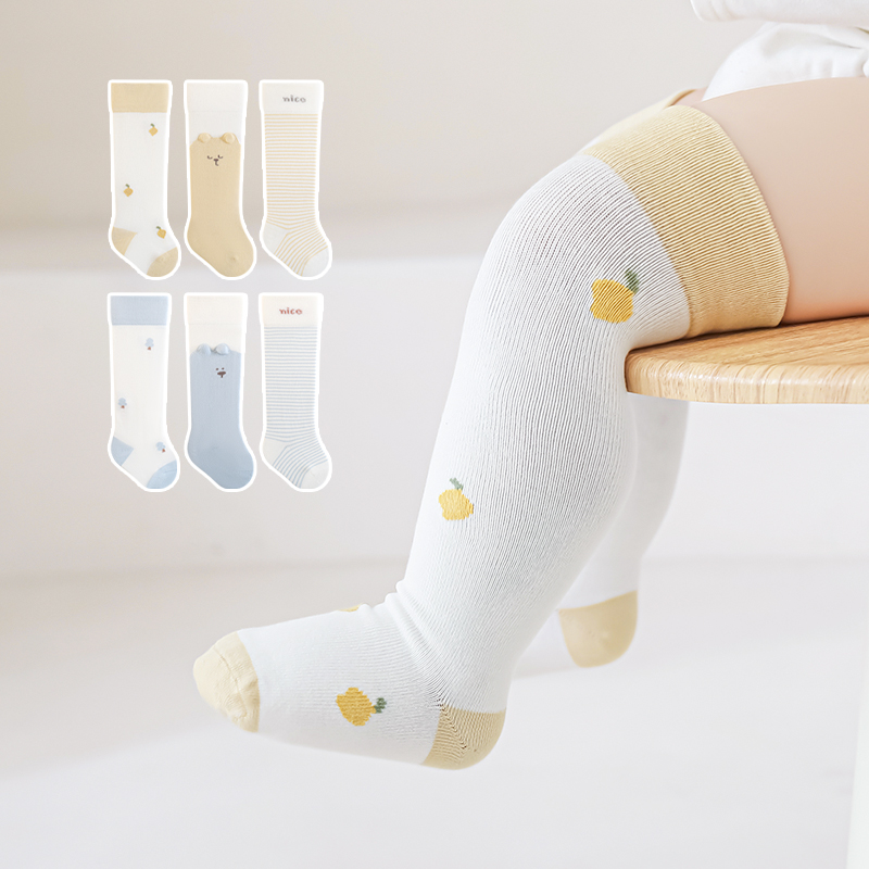 婴儿长筒袜a类无骨抗菌过膝长袜