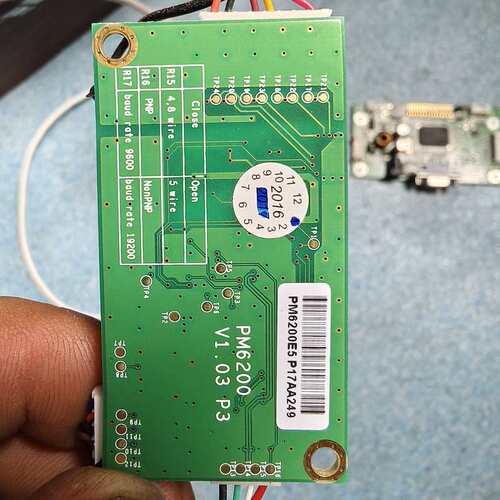 议价强触摸控制卡PM6200E5实物图带R232US