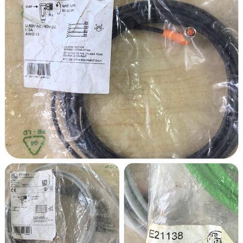 议价ifm连接线EVC154EVC153EVC155