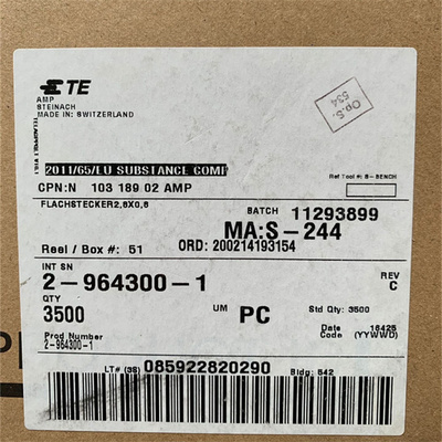 2-964300-1端子针TE泰科