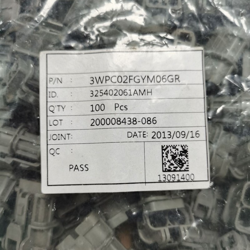 连接器胡连3WPC02FGYM06GR