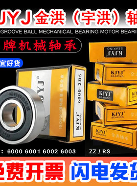 KJYJ金洪 宇洪 机械水泵轴承6000RS 2RS  ZZ 6001 6002 6003 6004