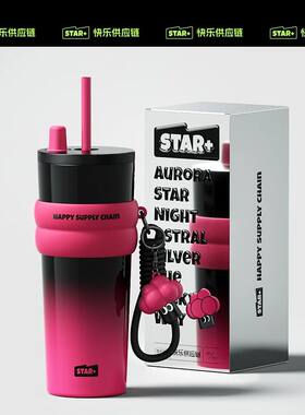 世大家极光星夜保温杯高颜值杯子
