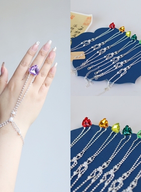 七仙女同款灵石手链百搭精致饰品