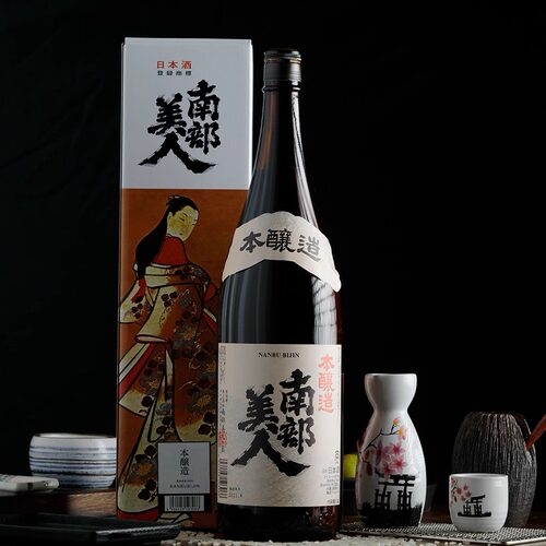 日本进口南部美人本酿造清酒米酒15.5度特别纯发酵酒吟酿720ML