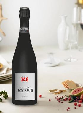 雅克松森746号起泡葡萄酒小库克酒JacquessonCuveeNo746绝干香槟