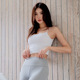 韩国新款 百搭专业运动内衣女打底跑步美背瑜伽服外穿健身背心文胸