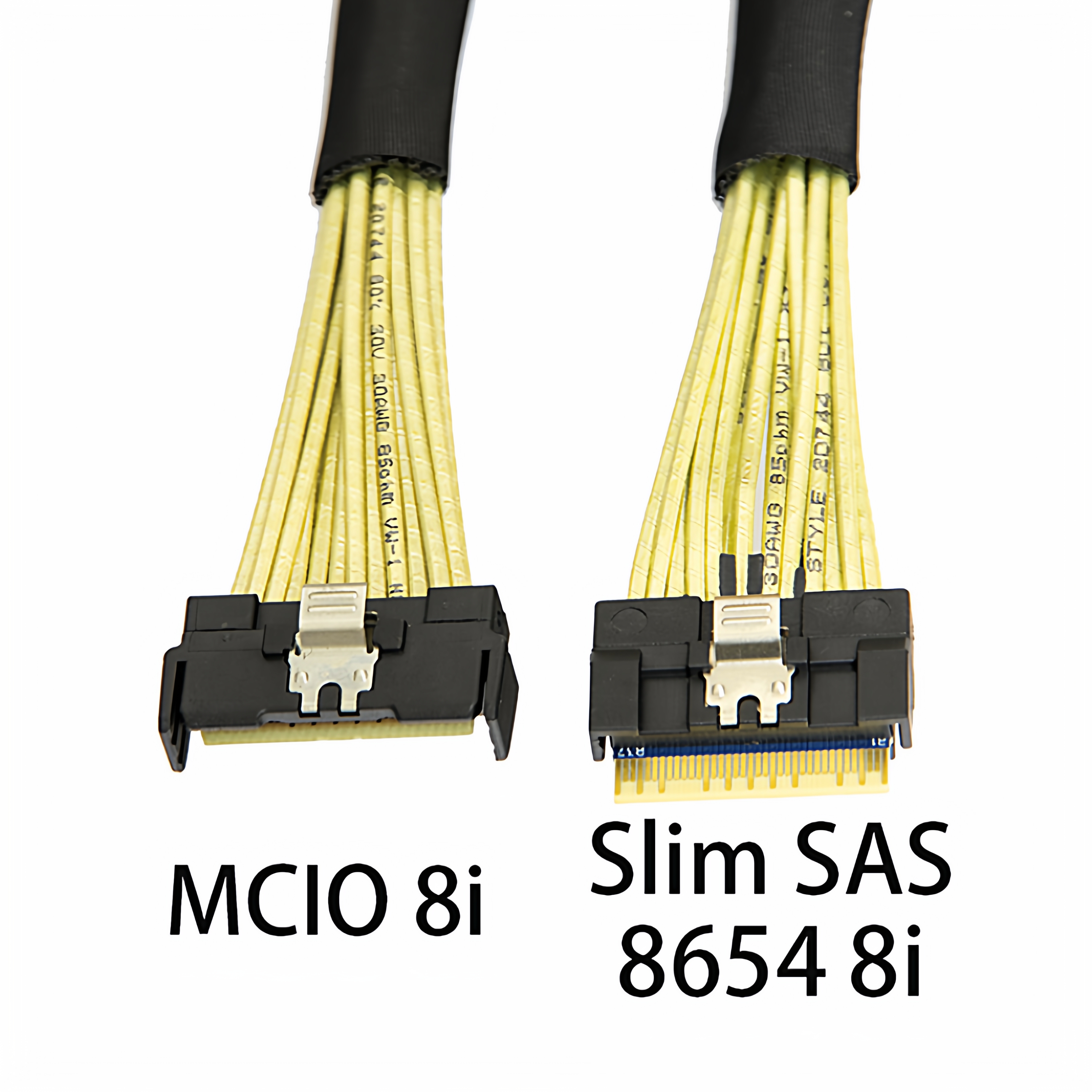 MCIO转SlimSASSFF86548XNVME