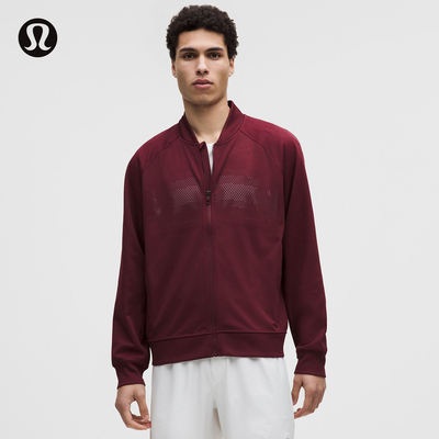 Engineered Knit男士网球网面夹克 速干芯吸丨lululemon丨LM3FQVS