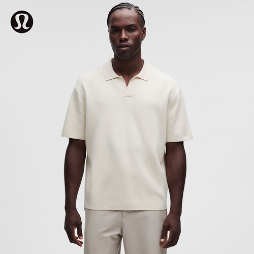 Cotton-Blend 男士棉混纺针织短袖休闲衫丨lululemon丨LM3H66S