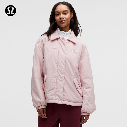 Insulated 女士带夹层超宽松款翻领夹克丨lululemon丨LW4CJ9S