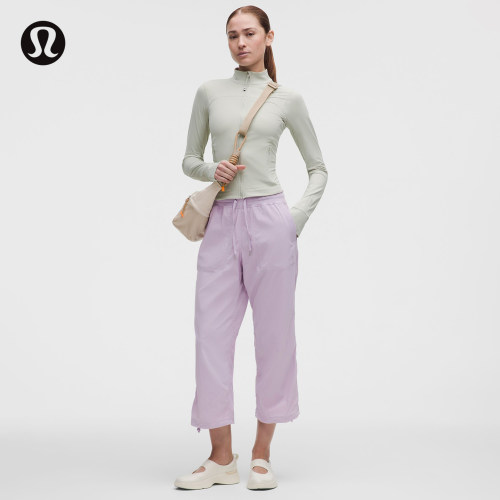 Dance Studio 女士宽松款中腰中长裤丨lululemon丨LW5IMYS