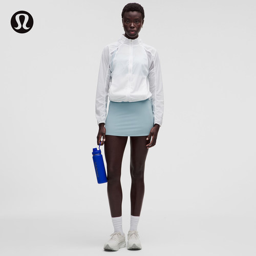Speed Up 女士运动中腰短裙 防晒丨lululemon丨LW8ATTS