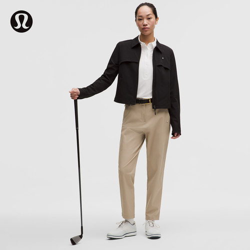 Stretch Twill女士高尔夫长裤*亚洲版 拒水丨lululemon丨LW5IEGA