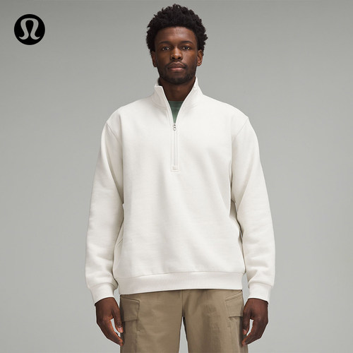 Steady State 男士半拉链卫衣*拉绒丨lululemon丨LM3FA9S