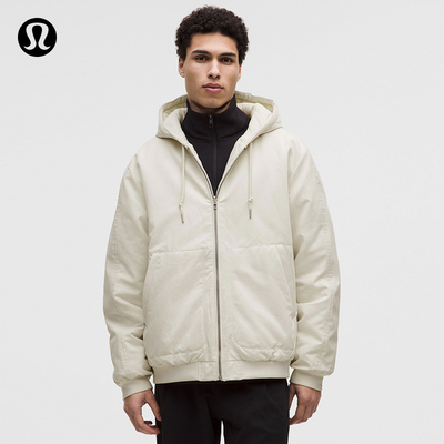 Reversible男士双面带夹层连帽夹克 防风丨lululemon丨LM4AR5S