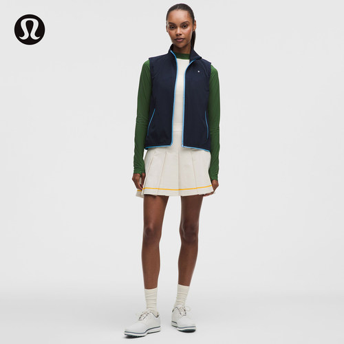 Box-Pleat 女士高尔夫高腰箱褶短裙丨lululemon丨LW8ASBS