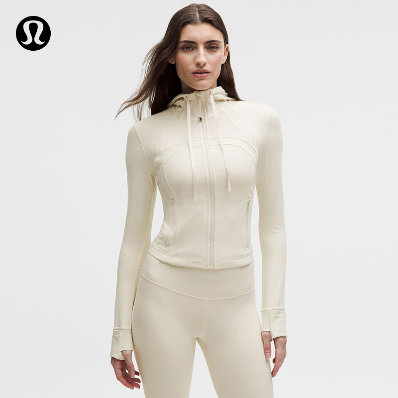 Define 女士短款连帽夹克 *Nulu™丨lululemon丨LW3JDIS图片