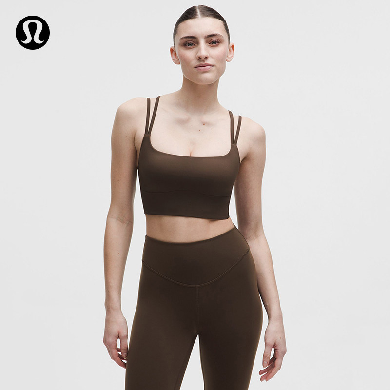 Like a Cloud女士双肩带长款运动内衣 速干丨lululemon丨LW2EYCS