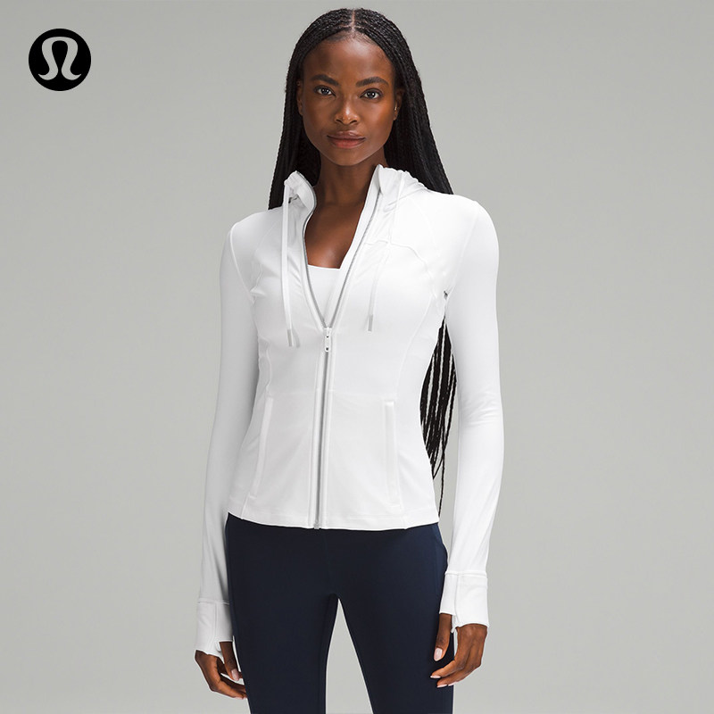 Define 女士运动连帽夹克 *Nulu 修身经典款丨lululemon LW4BPES图片