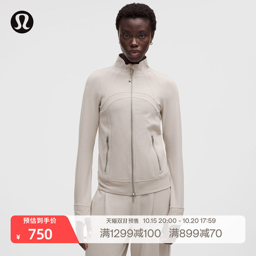 Define 女士运动夹克 *Luon™ 芯吸丨lululemon丨LW3JQ7S