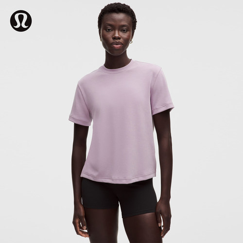 Drapey Softstreme女士超宽松短袖T恤 速干丨lululemon丨LW3LFNS