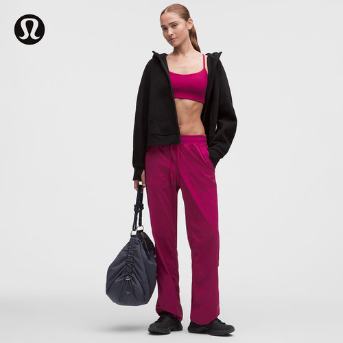 Dance Studio女士宽松款长裤 拒水*常规版型丨lululemon丨LW5GSQS