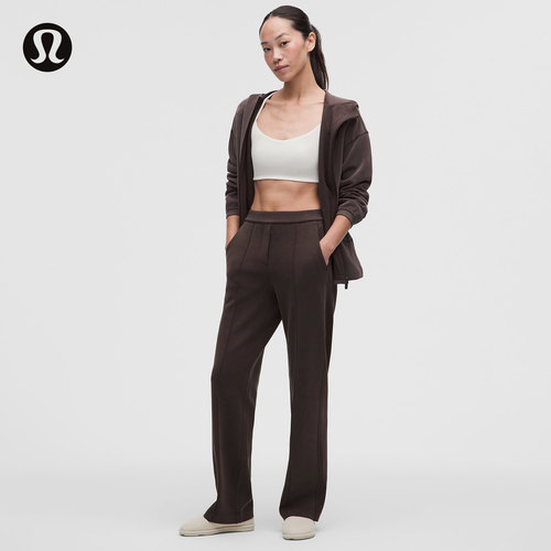 Softstreme™ Pintuck 女士中褶中腰长裤丨lululemon丨LW5GTUA