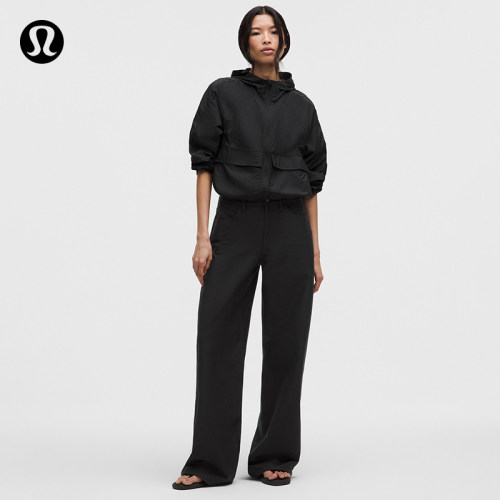 EasyFive™女士五袋款低腰阔腿裤*常规版型丨lululemon丨LW5HJOS