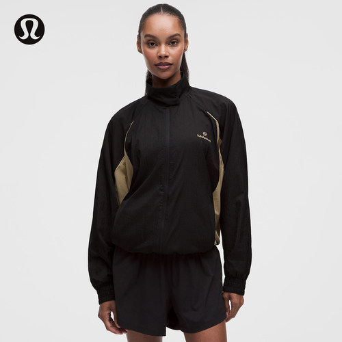 License to Train™ 女士运动纹理夹克 速干丨lululemon丨LW3KGCS