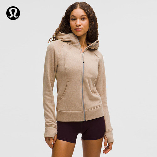 Scuba 女士拉链连帽衫 *加绒丨lululemon丨LW3JMGS