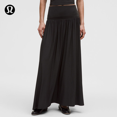 2-in-1 女士二合一长款连衣裙 速干芯吸丨lululemon丨LW1FFRS