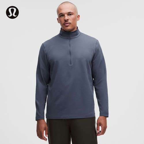 Soft Jersey 男士半拉链针织衫 芯吸丨lululemon丨LM3F45S