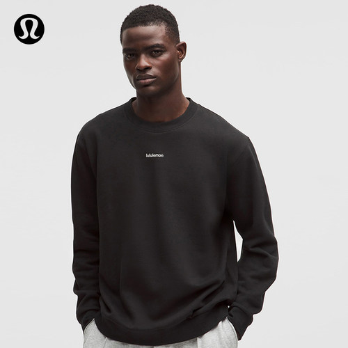 Steady State男士圆领卫衣 *文字徽标*拉绒丨lululemon丨LM3GMZS