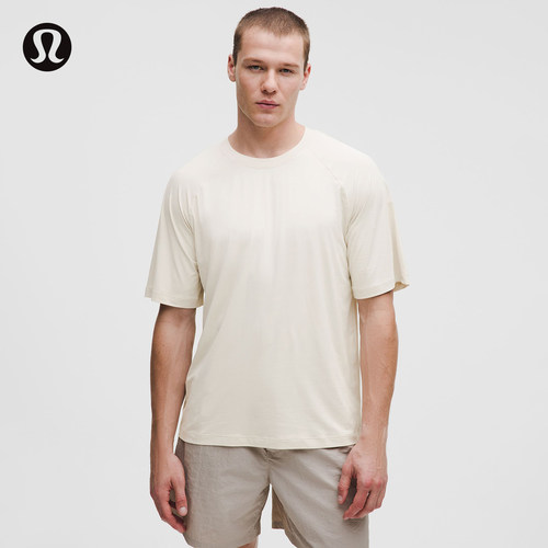 男士运动短袖 T 恤 防晒丨lululemon丨LM3GCAS