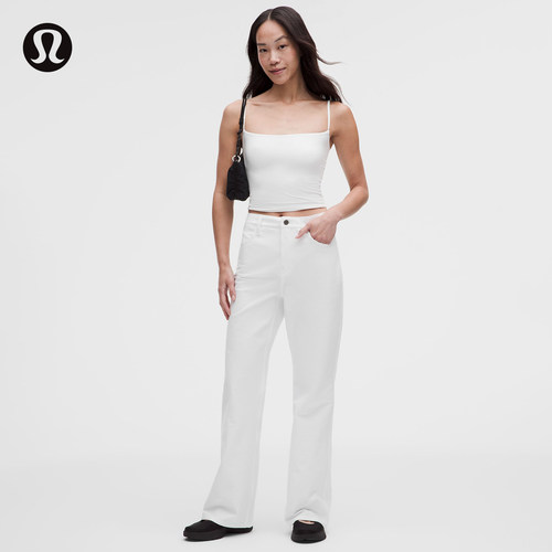 EasyFive 女士五袋款高腰微喇裤*亚洲版型丨lululemon丨LW5IW5A