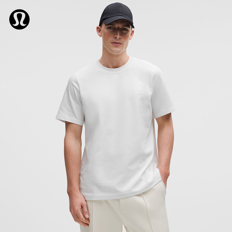 Heavyweight男士经典剪裁棉质短袖T恤*Stack丨lululemon丨LM3GGBS图片