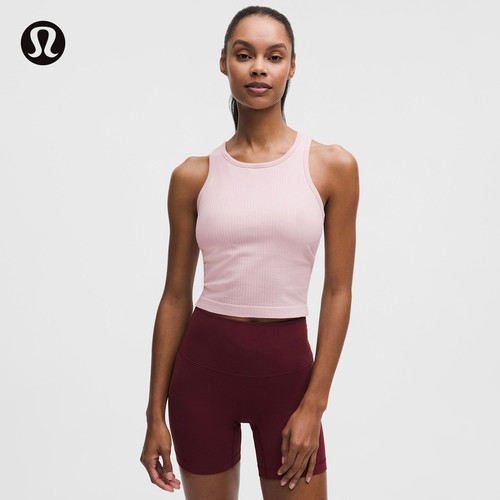 Ebb to Street 女士短款工字运动背心丨lululemon丨LW1CJUS