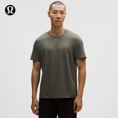 Soft Jersey 男士短袖针织衫 芯吸丨lululemon丨LM3ES3S
