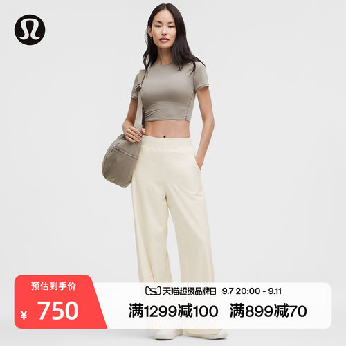 Swift 女士阔腿裤 *腰部徽标*亚洲版型丨lululemon丨LW5IDEA