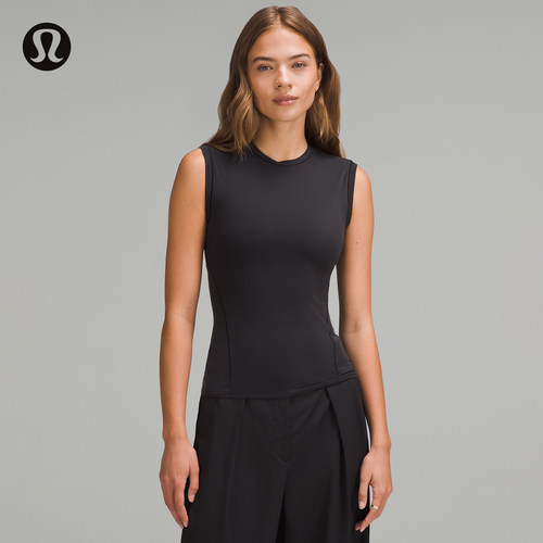 Nulu 女士圆领背心 速干芯吸丨lululemon丨LW1FDLS
