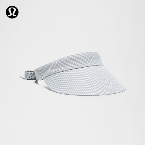 Striped 女士条纹宽檐遮阳帽丨lululemon丨LW9GBES