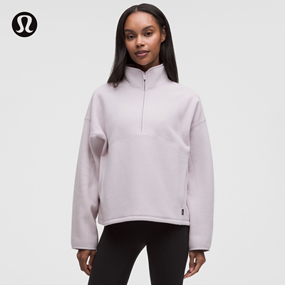 Polartec 200 Series女士运动半拉链卫衣丨lululemon丨LW3KRYS
